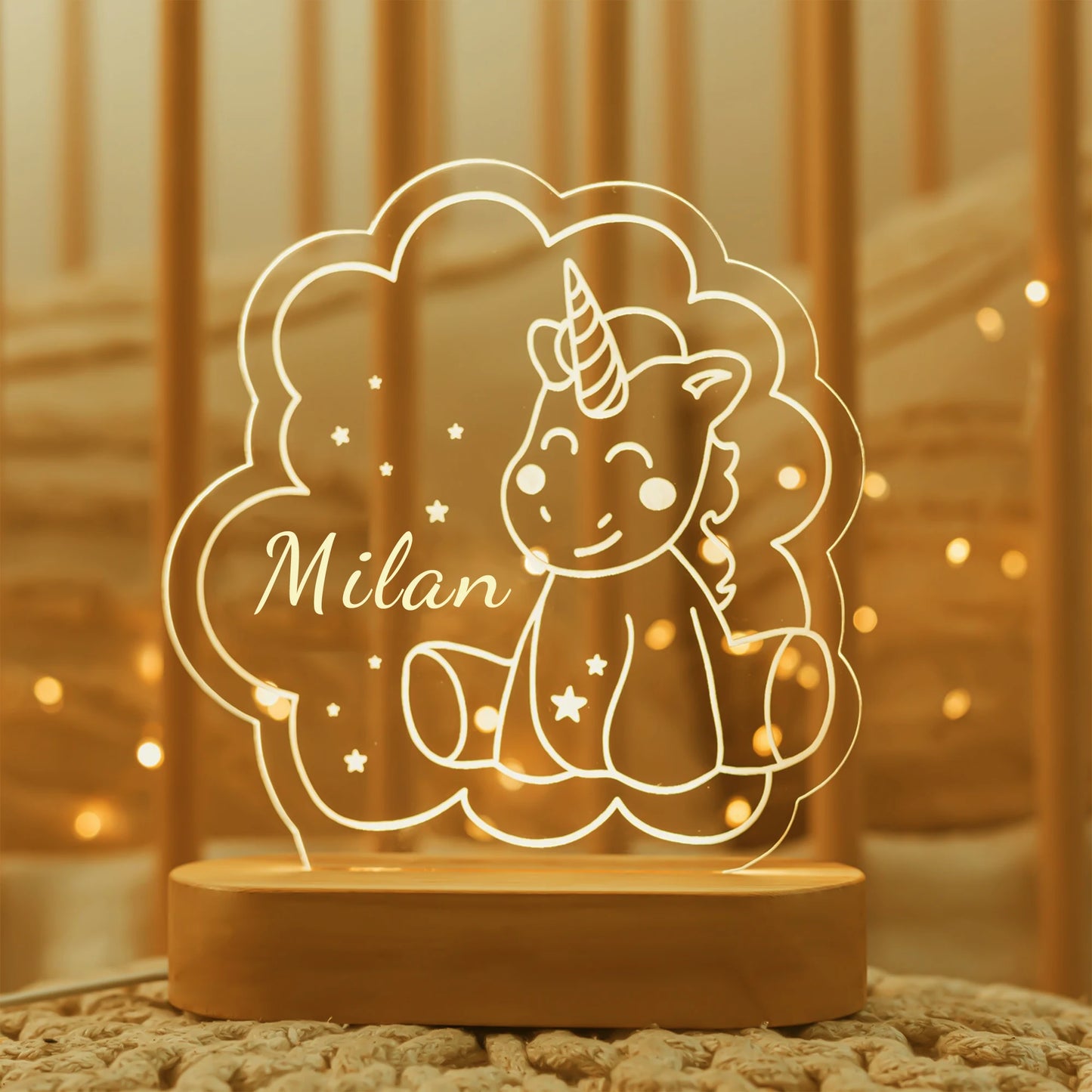Veilleuse bébé de nuit luciole meilleur cadeau pour votre époux