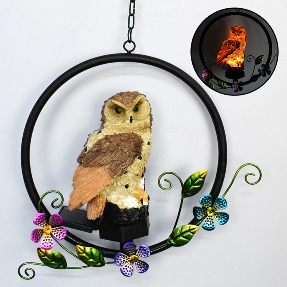 lampe veilleuse hibou dans une boutique