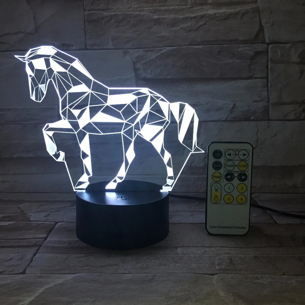 Lampe Veilleuse Cheval dans un hôtel