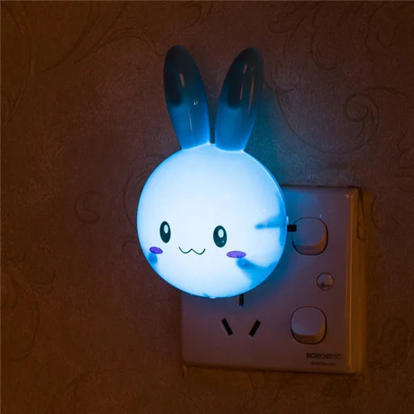 Veilleuse lapin LED dans une cuisine
