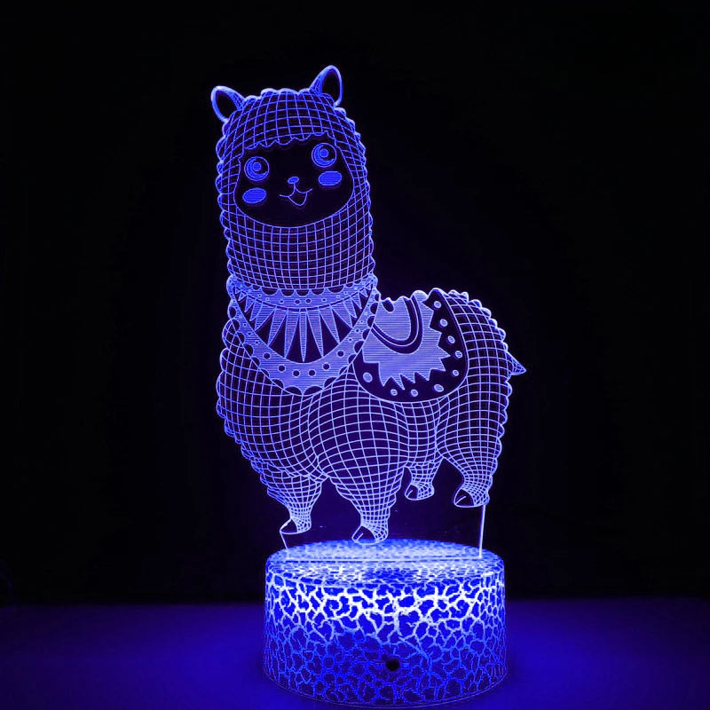 Veilleuse bébé lama meilleur cadeau pour votre enfant