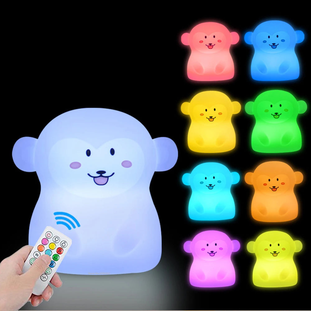 Veilleuse lapin silicone dans un magasin