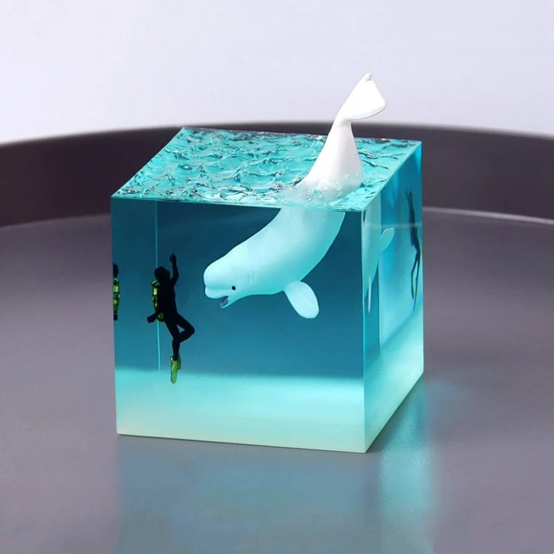 veilleuse baleine Aquarium dans un hôtel