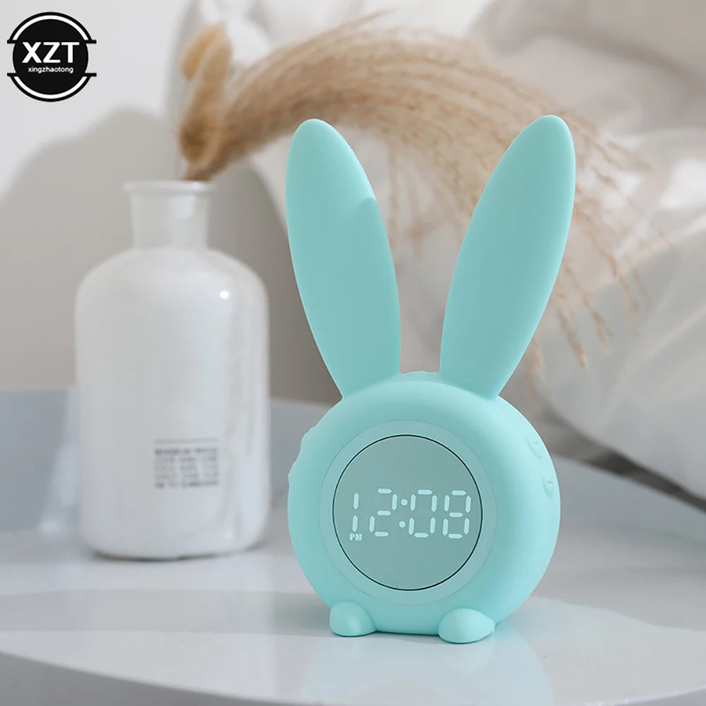 réveil veilleuse lapin