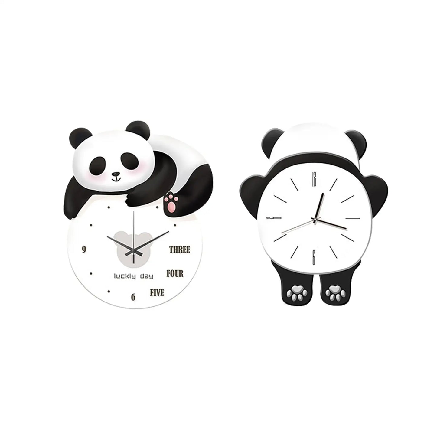 Réveil veilleuse panda dans une chambre