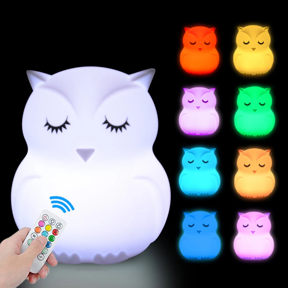 Veilleuse lapin silicone meilleur cadeau pour votre enfant