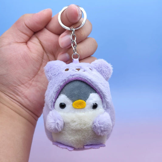 Peluche pingouin veilleuse clé de magasin 