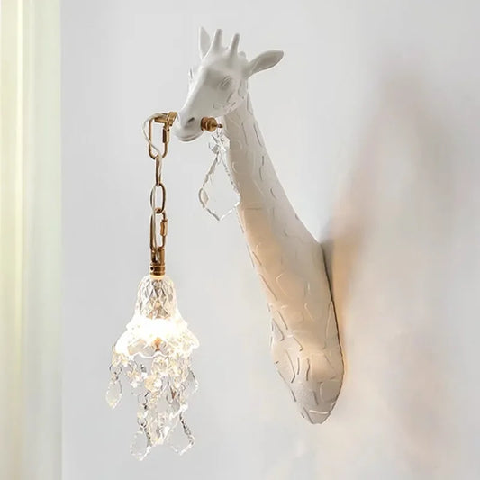 Veilleuse girafe blanche 