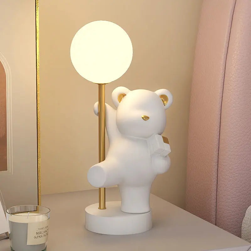 Veilleuse lapin rose 