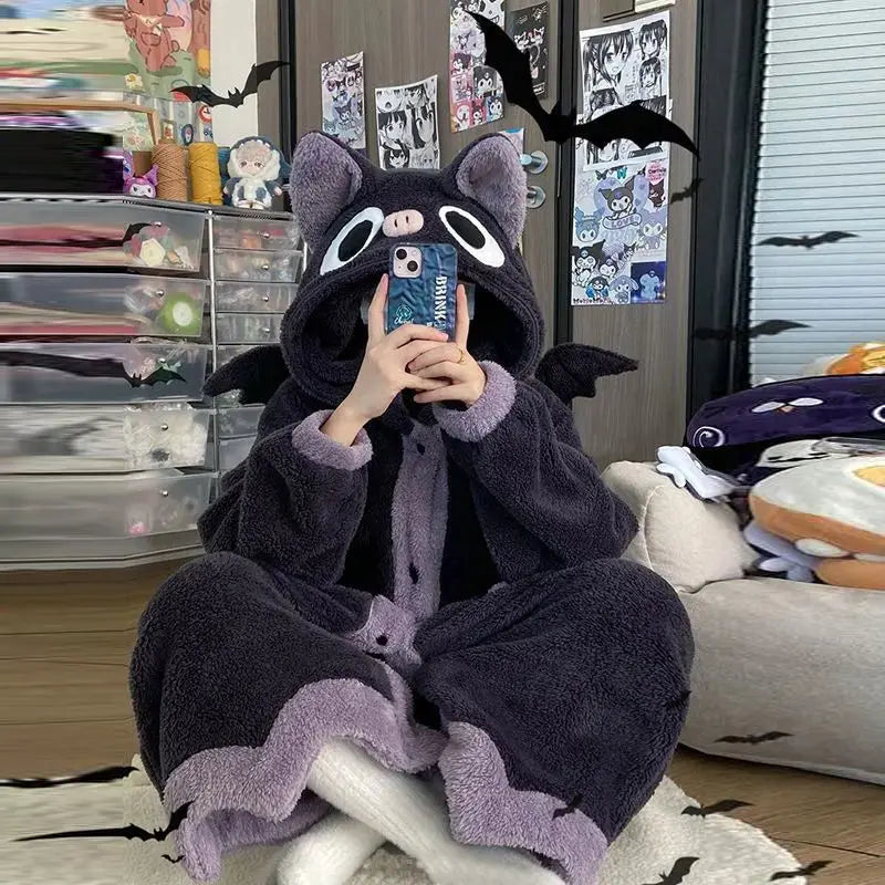 veilleuse panda et renard offrez cadeau d'anniversaire 