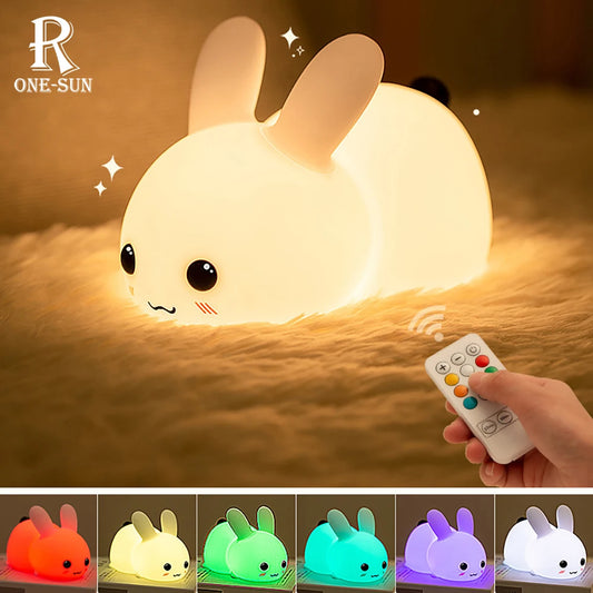 Veilleuse lapin jour nuit 