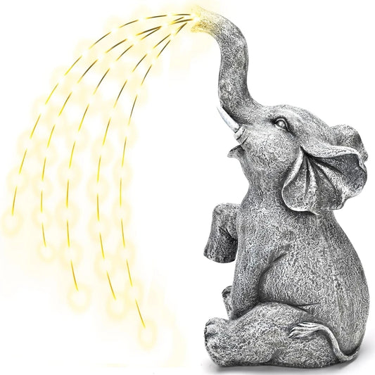 Veilleuse led éléphant dans une maison 