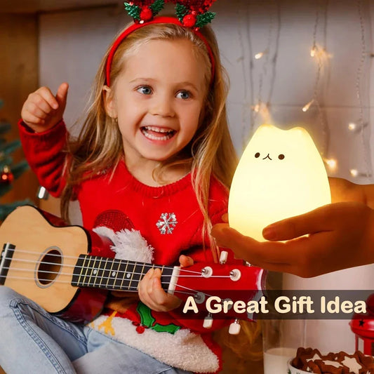 Veilleuse pour chat la nuit meilleur cadeau pour votre enfant 