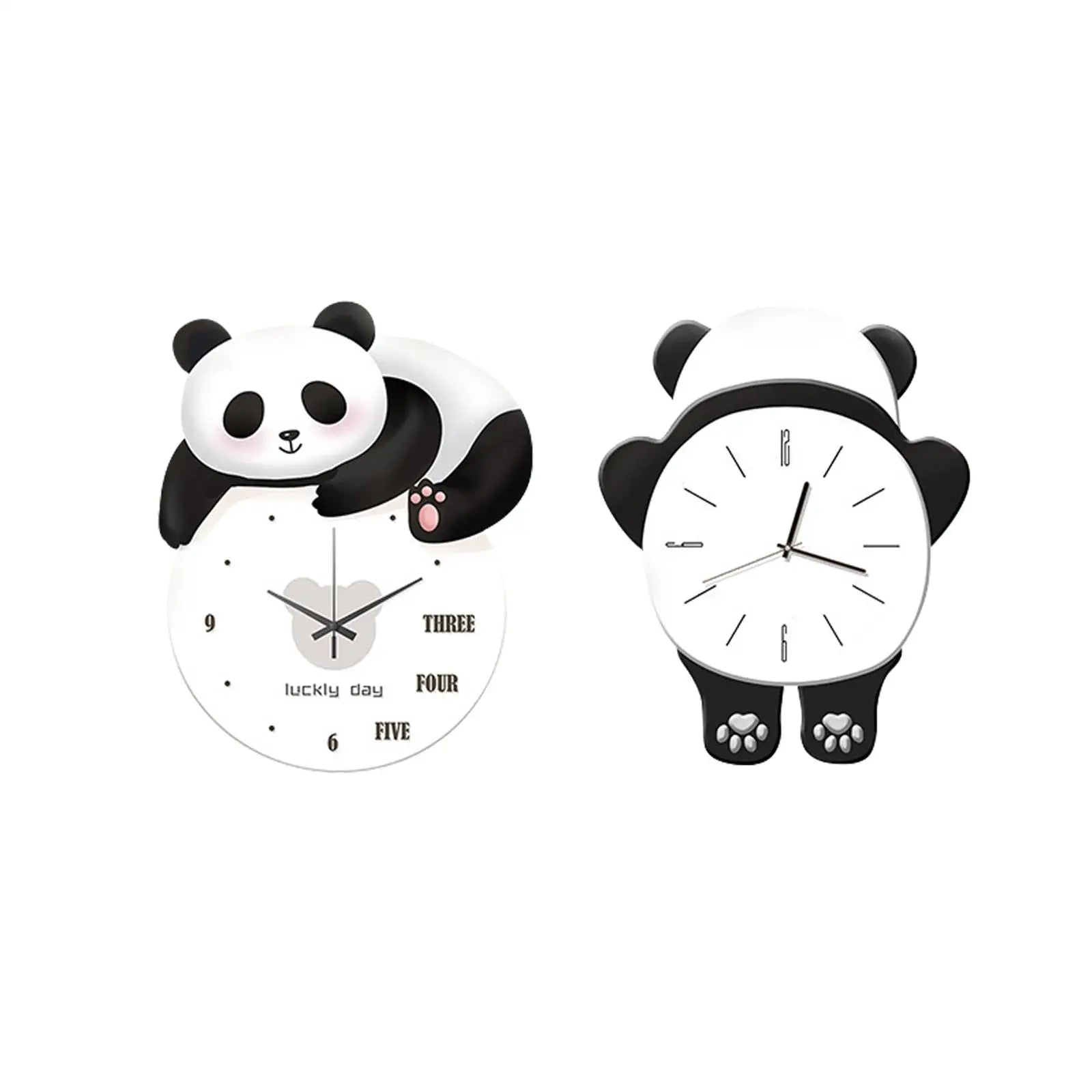Réveil veilleuse panda dans une chambre 