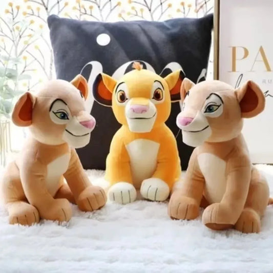 Lion Veilleuse Poussoir Simba dans un salon 