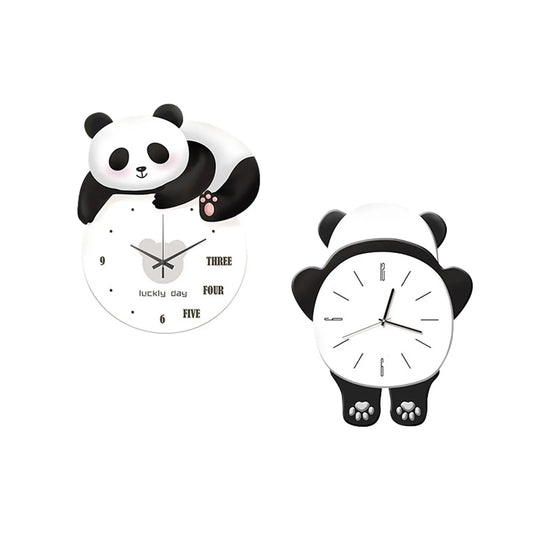 Réveil veilleuse panda dans un salon 