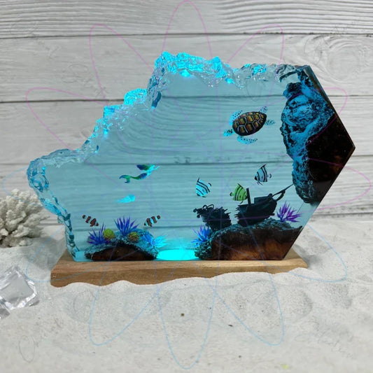 Veilleuse poisson tortue
